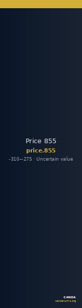 Price 855 — CANOA
