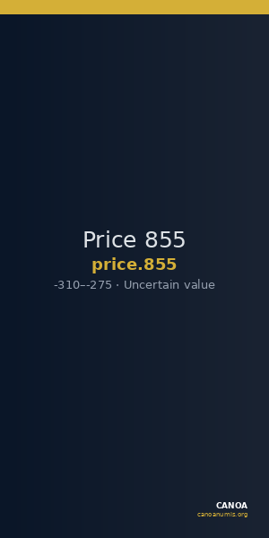 Price 855 — CANOA