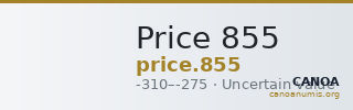 Price 855 — CANOA