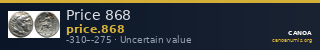 Price 868 — CANOA