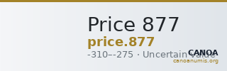 Price 877 — CANOA
