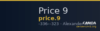 Price 9 — CANOA