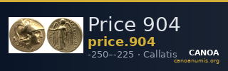 Price 904 — CANOA