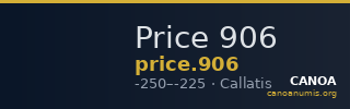 Price 906 — CANOA