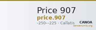 Price 907 — CANOA