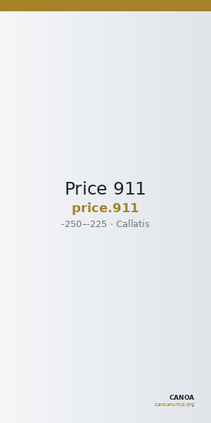 Price 911 — CANOA