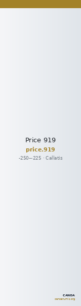 Price 919 — CANOA