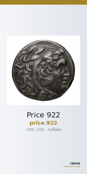 Price 922 — CANOA