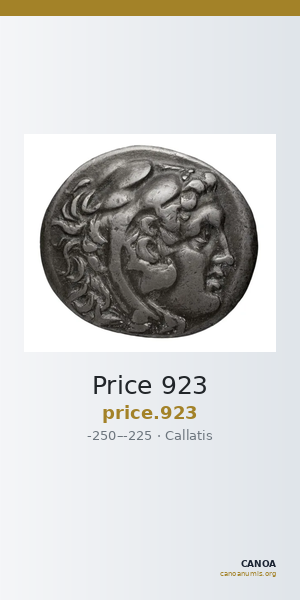Price 923 — CANOA