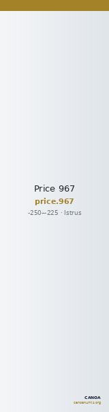 Price 967 — CANOA