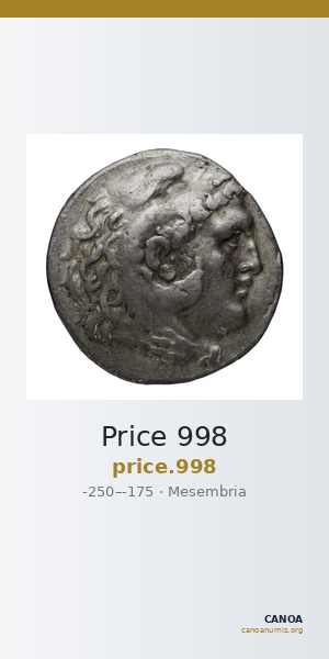 Price 998 — CANOA
