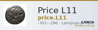 Price L11 — CANOA