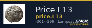 Price L13 — CANOA