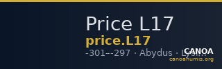 Price L17 — CANOA