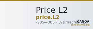 Price L2 — CANOA