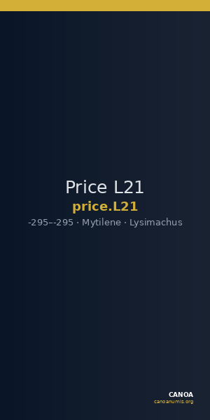 Price L21 — CANOA