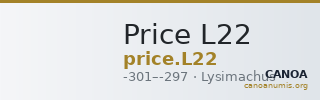 Price L22 — CANOA