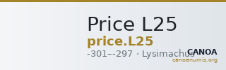 Price L25 — CANOA