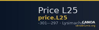 Price L25 — CANOA