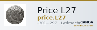 Price L27 — CANOA