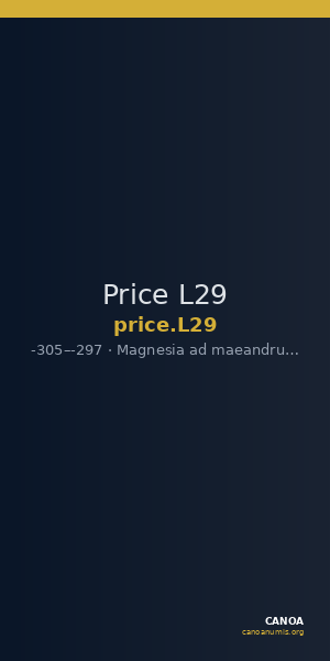 Price L29 — CANOA