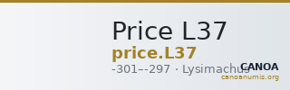 Price L37 — CANOA