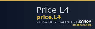 Price L4 — CANOA
