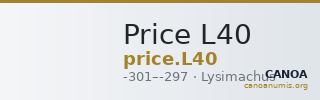 Price L40 — CANOA