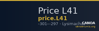 Price L41 — CANOA