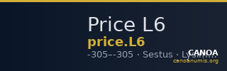 Price L6 — CANOA