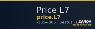 Price L7 — CANOA