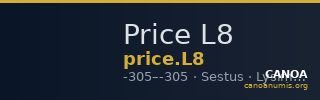 Price L8 — CANOA