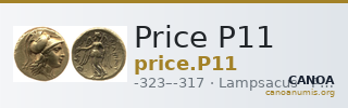 Price P11 — CANOA