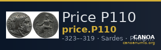 Price P110 — CANOA