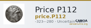 Price P112 — CANOA