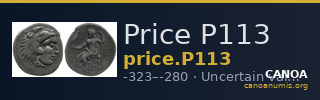 Price P113 — CANOA