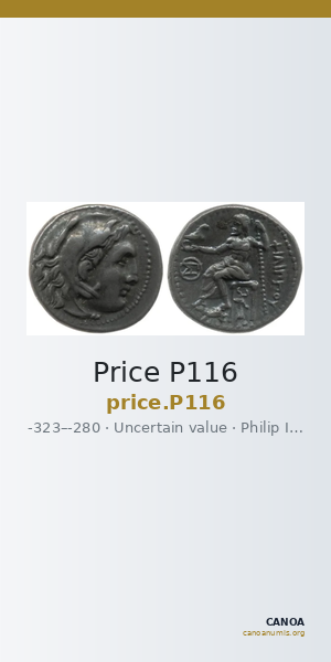 Price P116 — CANOA