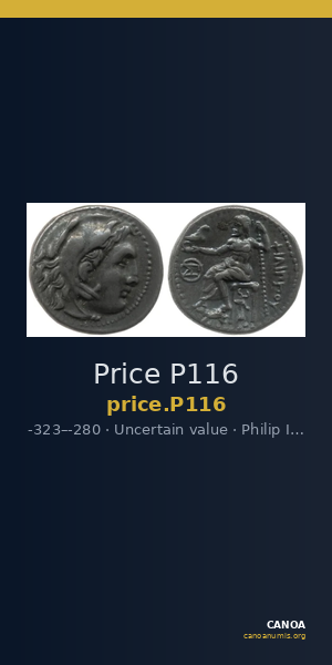 Price P116 — CANOA