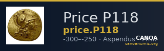 Price P118 — CANOA
