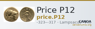 Price P12 — CANOA