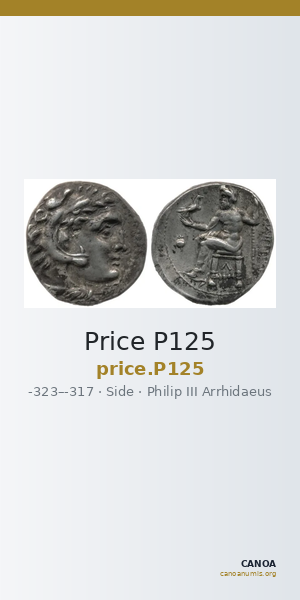 Price P125 — CANOA
