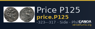 Price P125 — CANOA