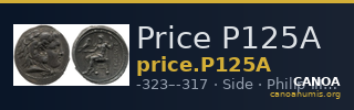 Price P125A — CANOA