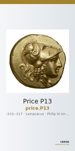 Price P13 — CANOA