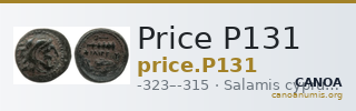 Price P131 — CANOA
