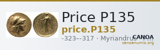 Price P135 — CANOA