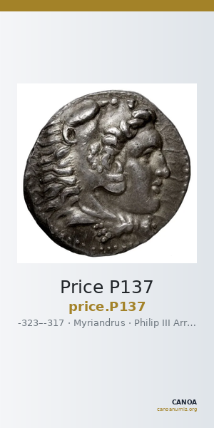 Price P137 — CANOA