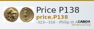 Price P138 — CANOA