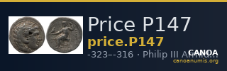 Price P147 — CANOA