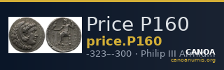 Price P160 — CANOA